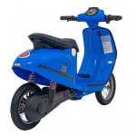 Elektrická motorka skúter Retro 23 - modrá